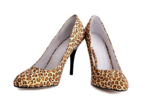 Leopard Heels for Traveling