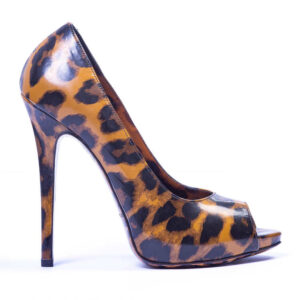 Leopard Heels with Bold Colors