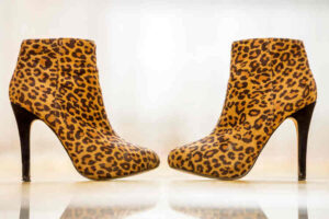 Leopard Heels with Office Attire