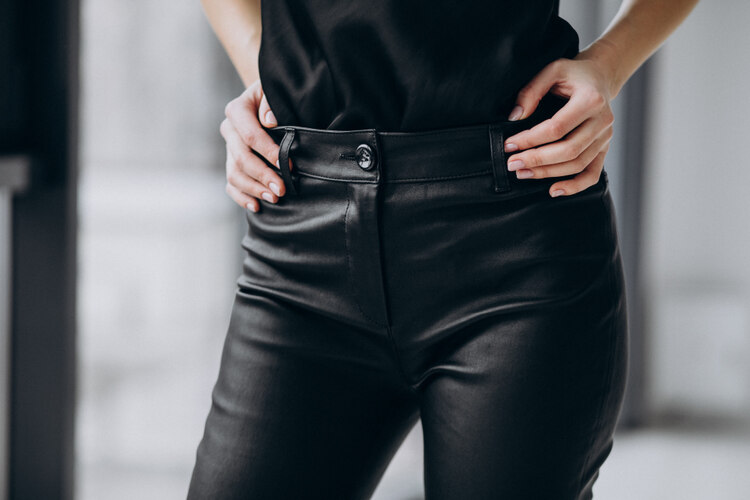 The Rise of Faux Leather Pants