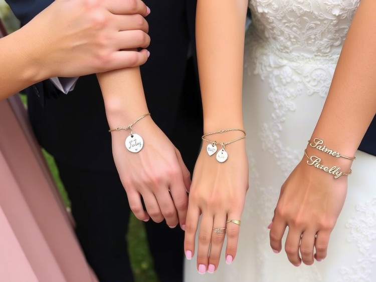 Coordinating the Wedding Party- Bridesmaid Bracelets