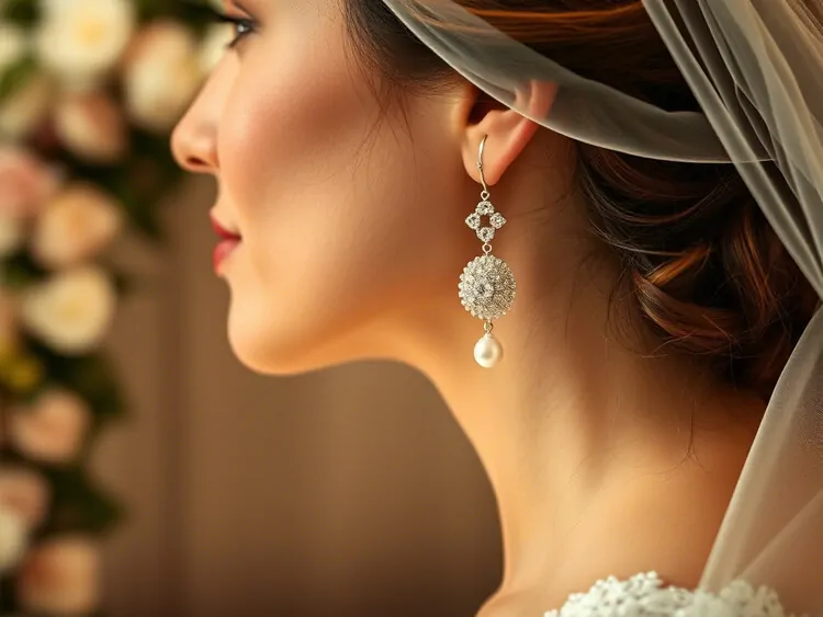Top Bridal Earrings That Will Complete Your Wedding Look