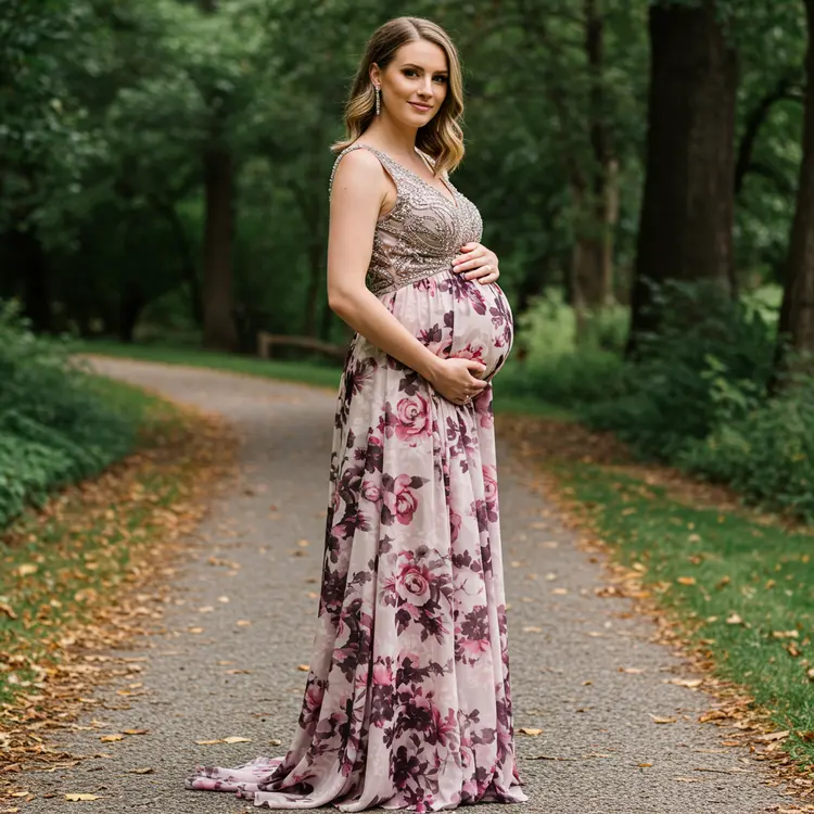 Designer Maternity Gowns