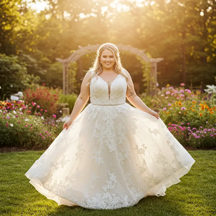 Key Design Elements for Plus-Size Wedding Dresses