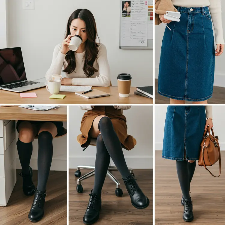 Mastering the Knee-High Look