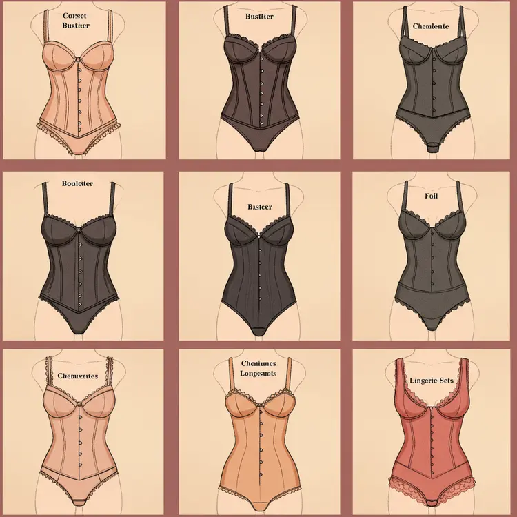 Understanding Different Lingerie Styles- From Corsets to Bodysuits