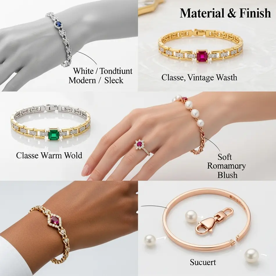 Bracelet Material and Finish Considerations