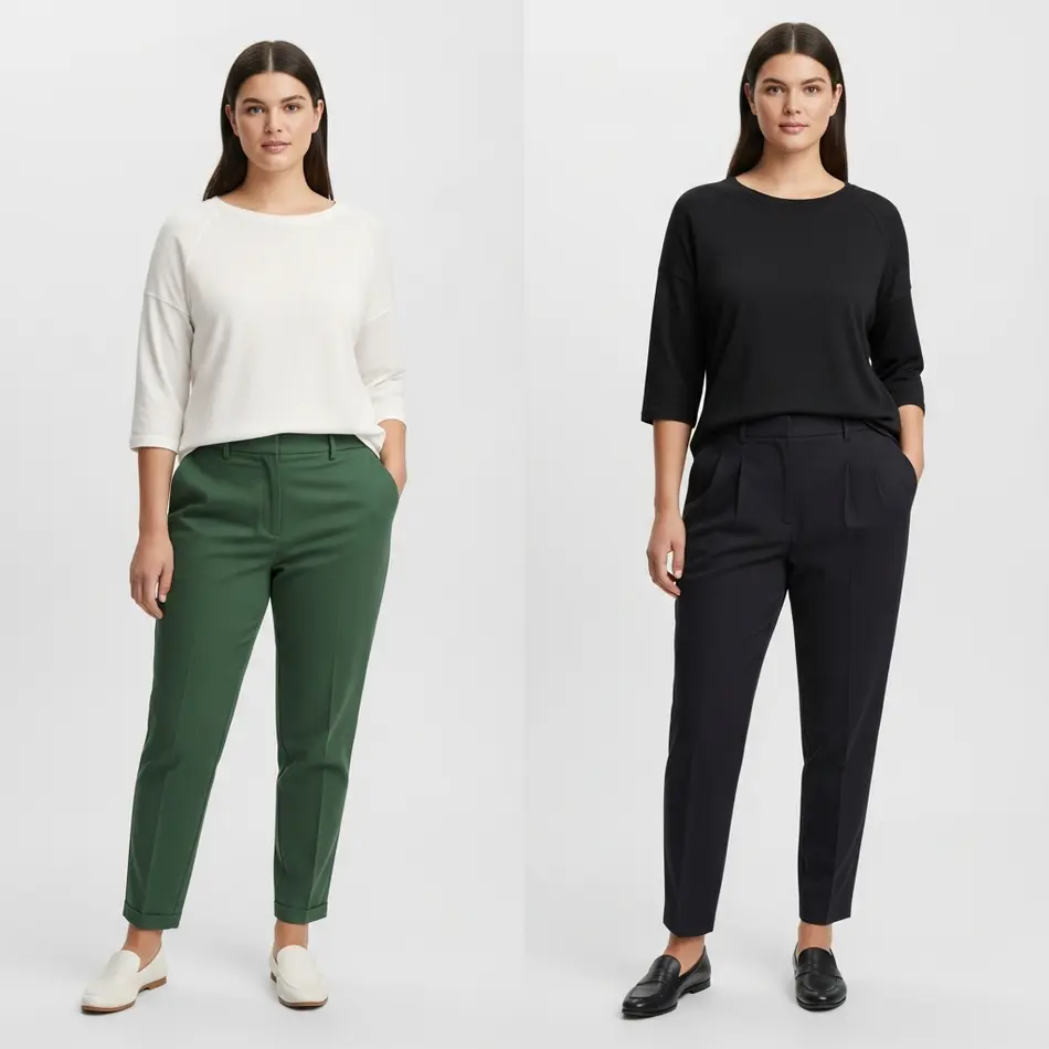 EILEEN FISHER plus size work outfits