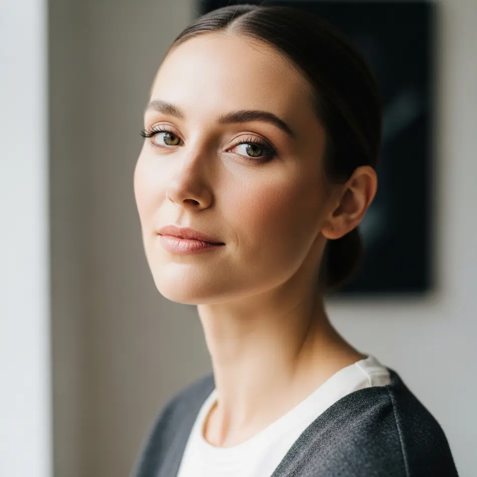 Heavy Makeup With Simple Outfits