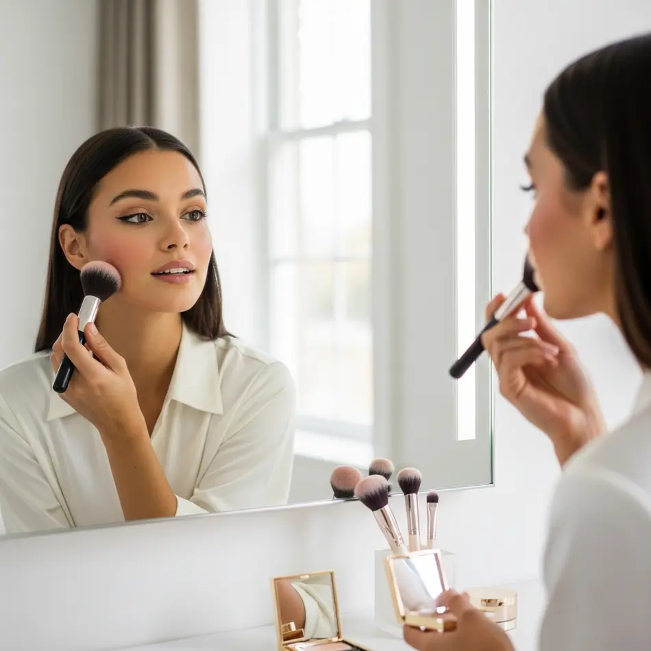 Keep Makeup Light and Balanced