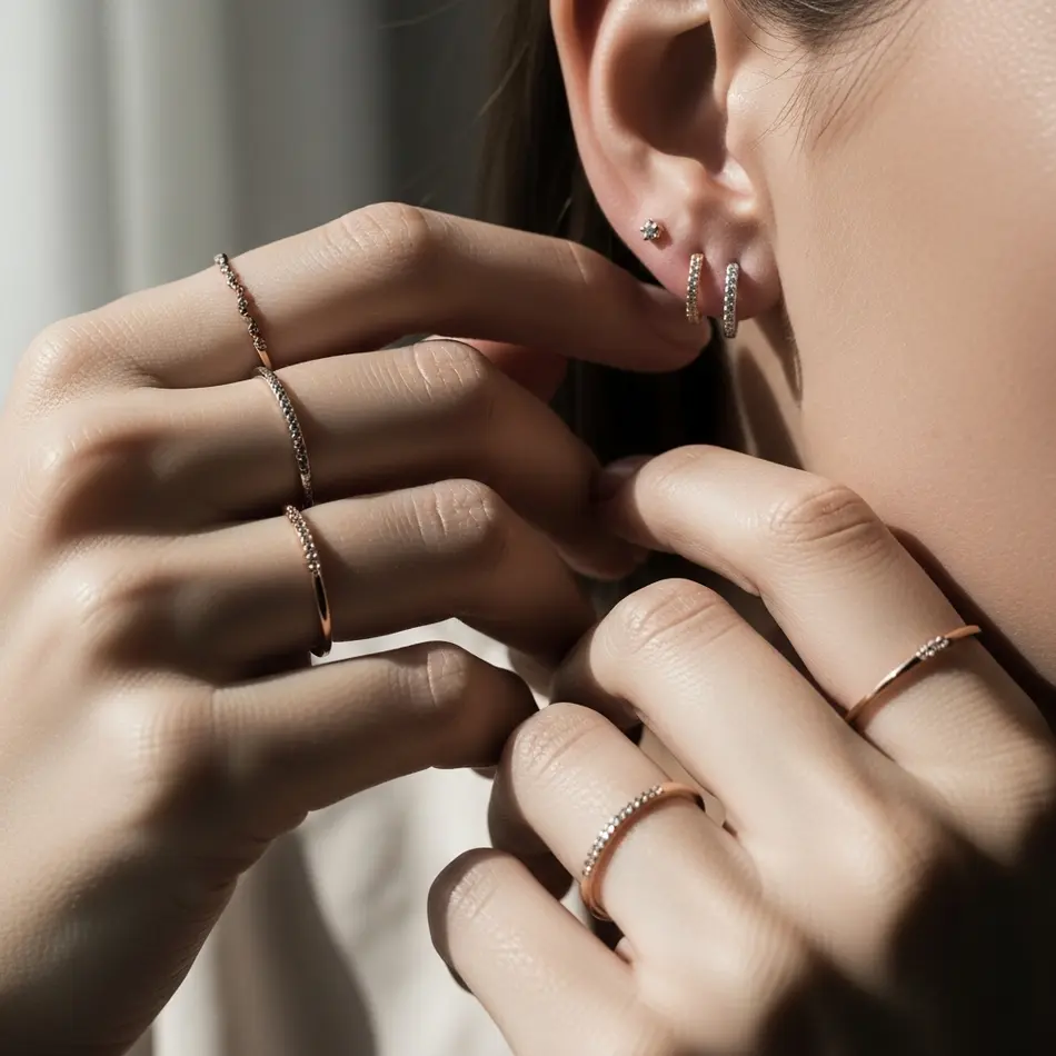 Minimal Jewelry Look