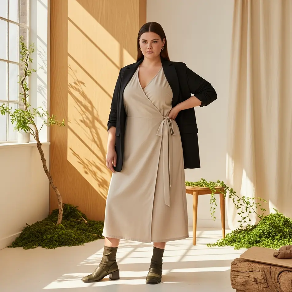 Reformation plus size work outfits