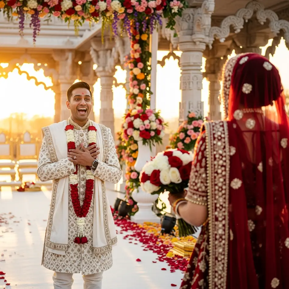 The Anxious Glance Poses