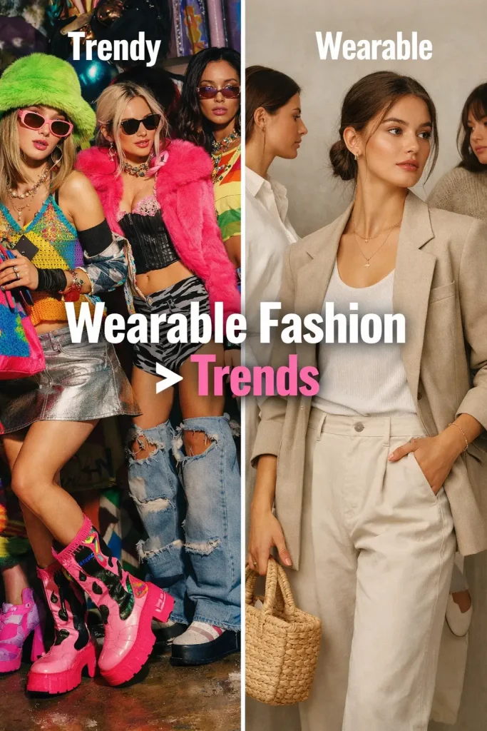Fashion Newz Room Wearable Fashion VS Trendy
