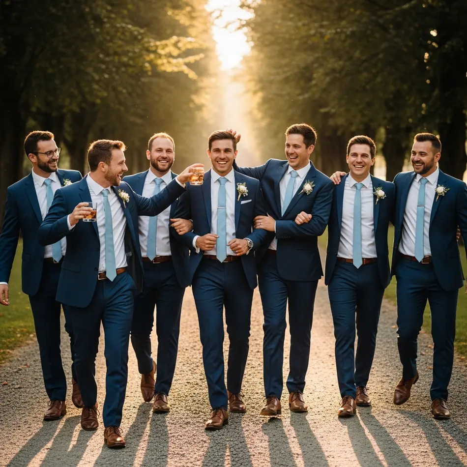 With the Wedding Party