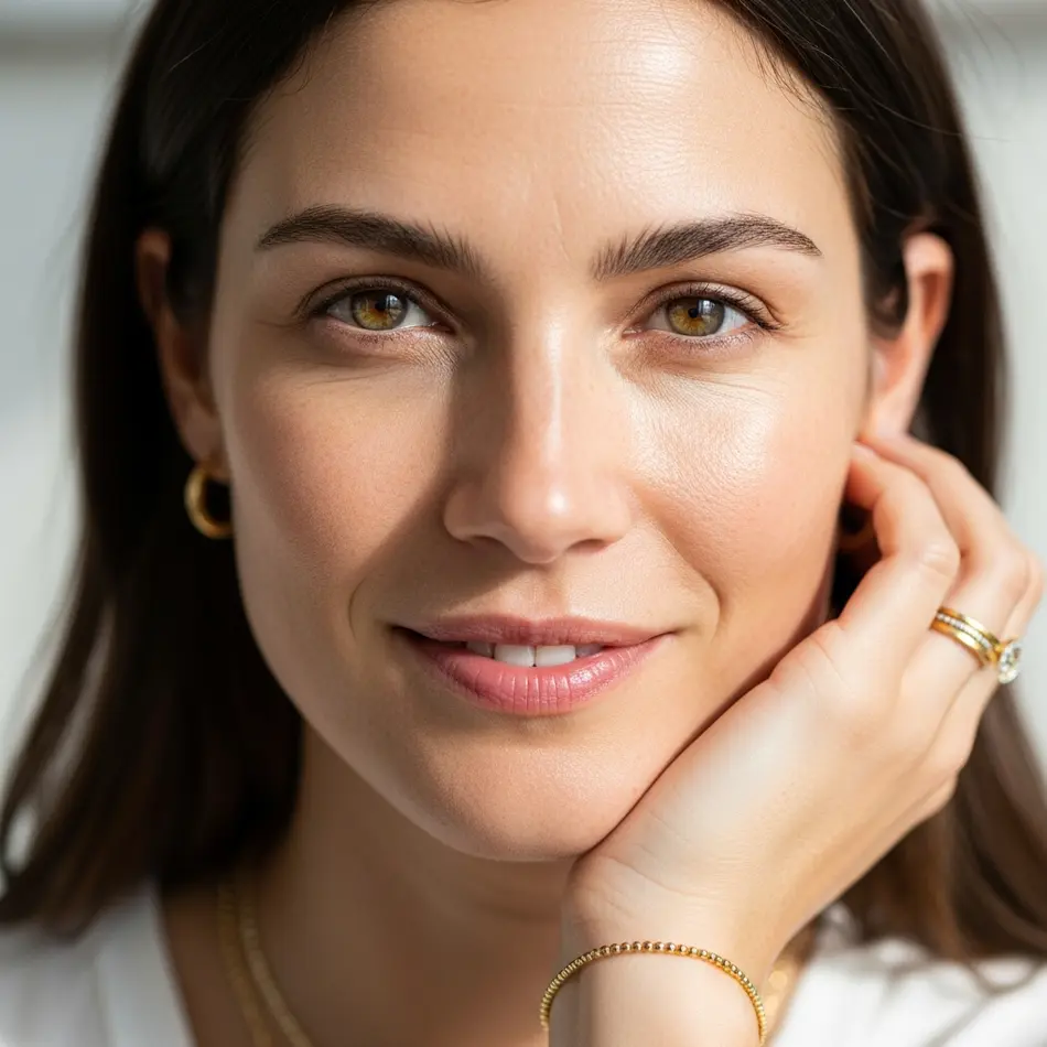 Minimal beauty and wearable fashion creating effortless confidence