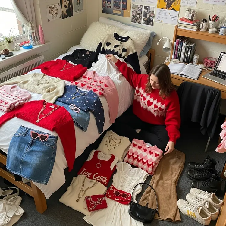 Affordable Valentine Outfits for College Students- Fashion Newz Room