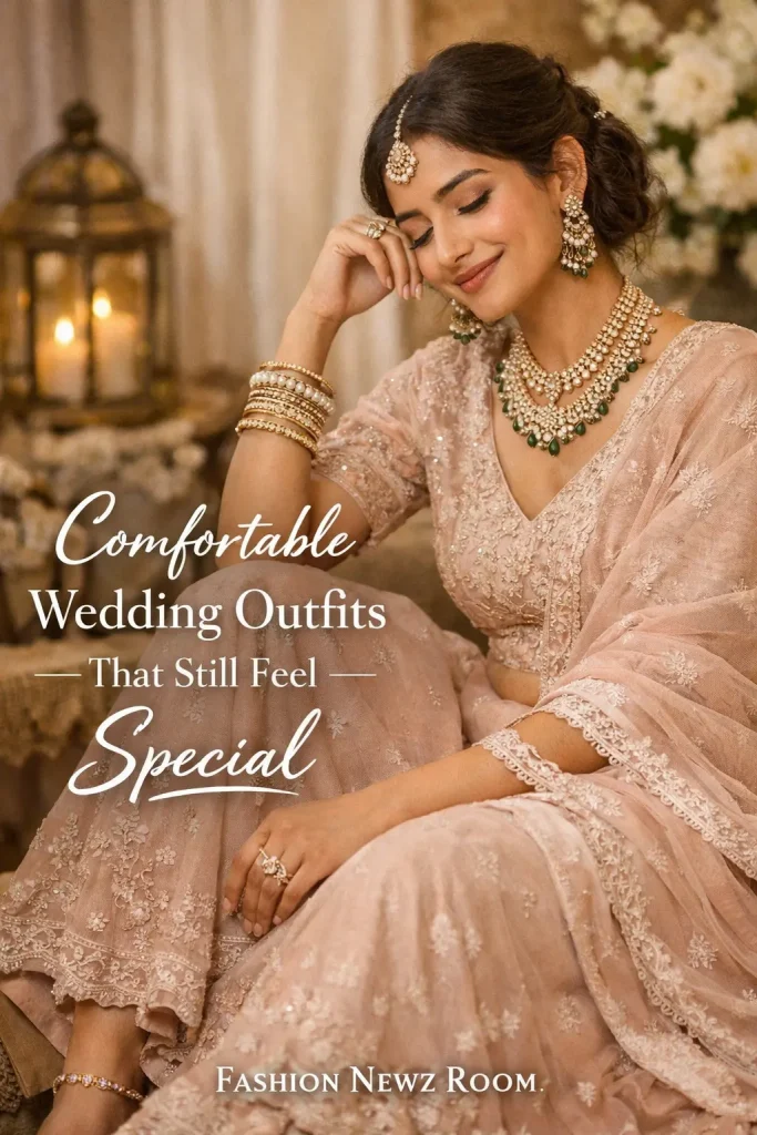 Fashion Newz Room’s Guide to Comfortable Indian Wedding Outfits