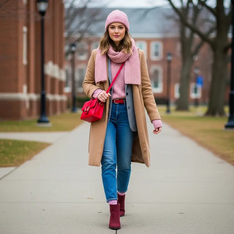 Red and Pink Outfit Ideas Without Looking Overdone- Fashion Newz Room