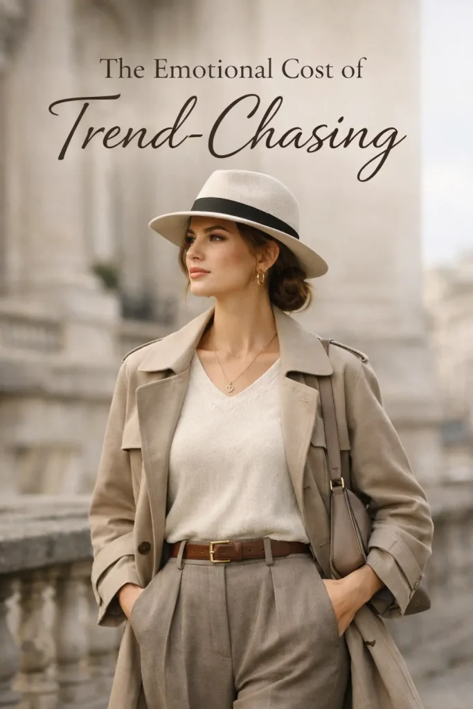 The Emotional Cost of Trend-Chasing Women Should Avoid