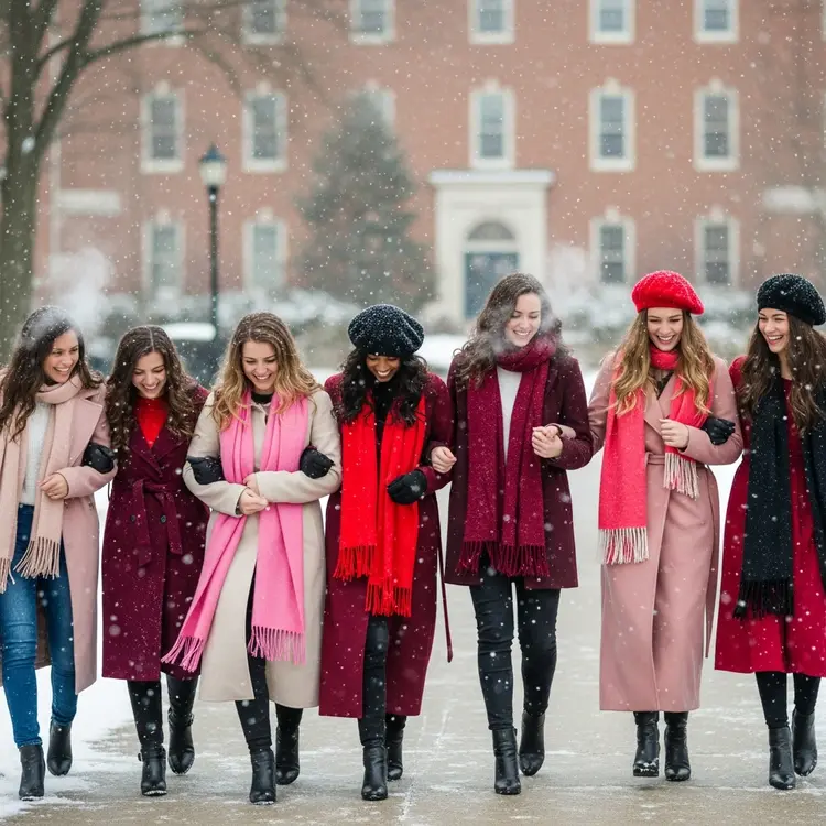 Valentine Outfit Ideas for Winter Campus Weather- Fashion Newz Room