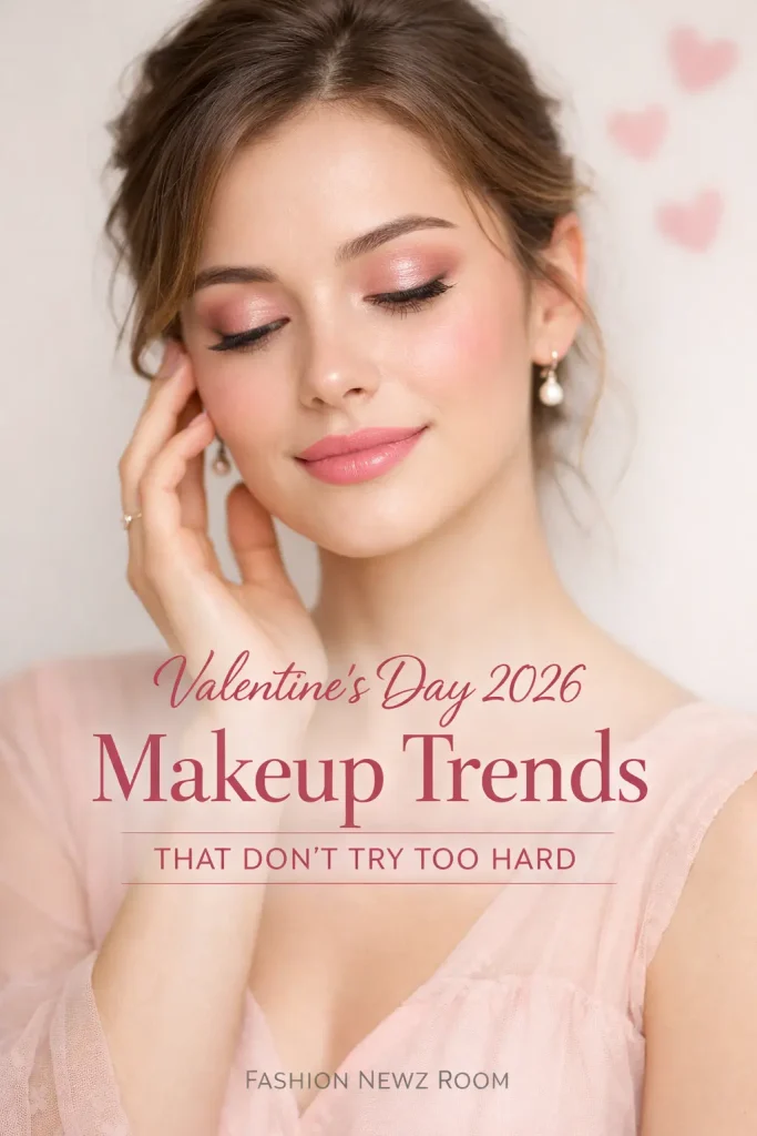 Valentine’s Day 2026 Makeup Trends That Don’t Try Too Hard - Fashion Newz Room