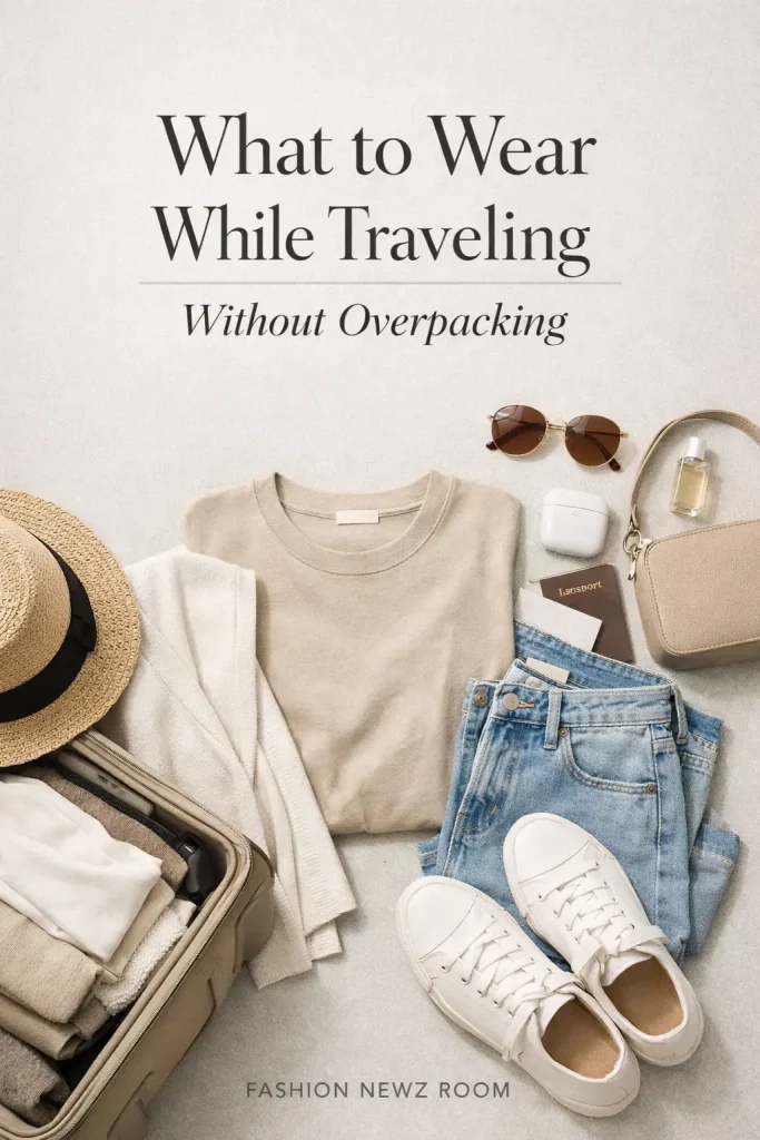 What to Wear While Traveling Without Overpacking Pintrest