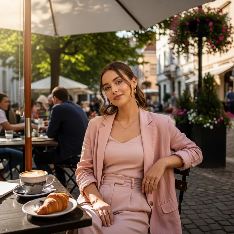 When a Pink Outfit Makes More Sense Than Red- Fashion Newz Room