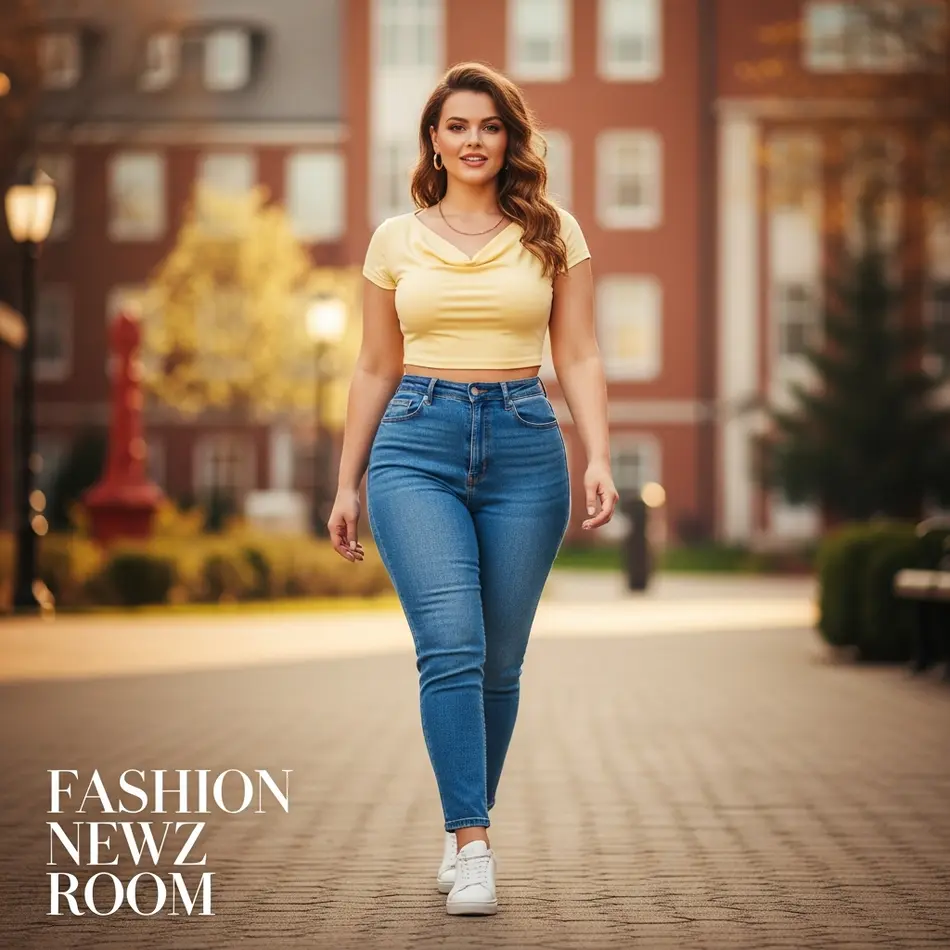 College Vanilla Yellow Outfit - Fashion Newz Room