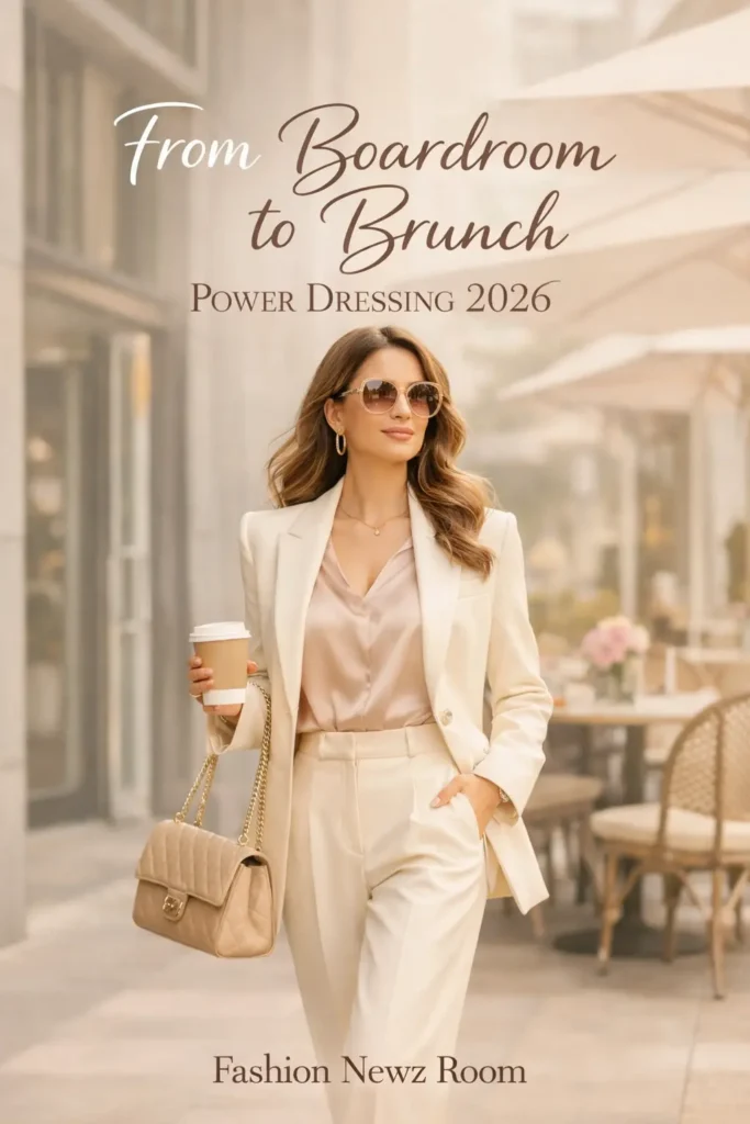 From Boardroom to Brunch- The Evolution of Power Dressing in 2026 - Fashion Newz Room