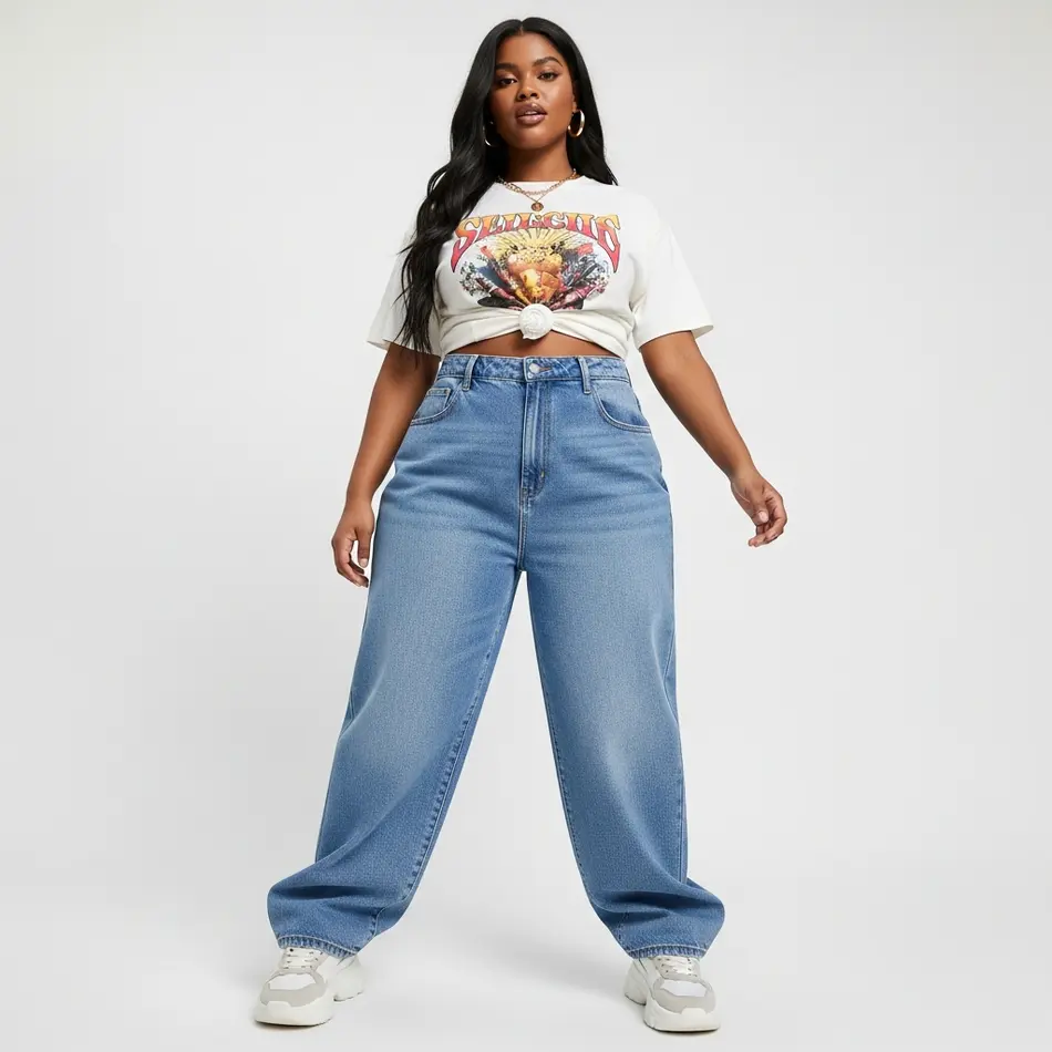 Graphic Tee + Chunky Sneakers - Fashion Newz Room