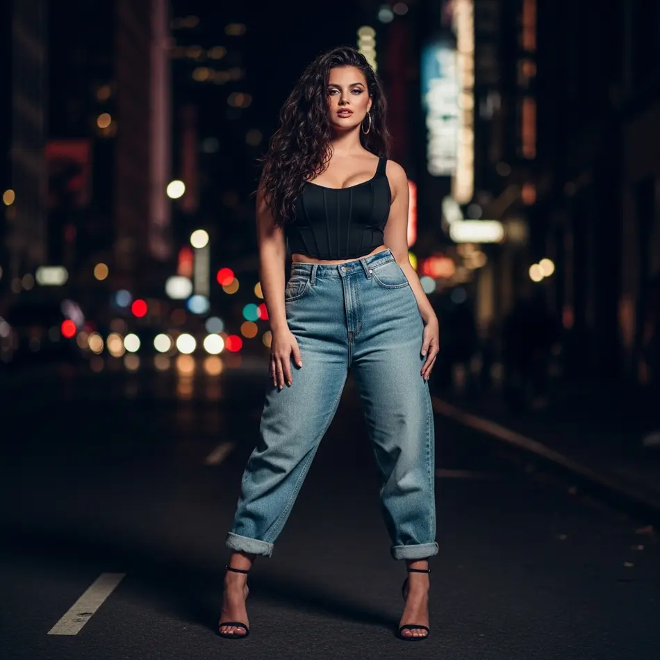 Heels + Structured Top - Fashion Newz Room