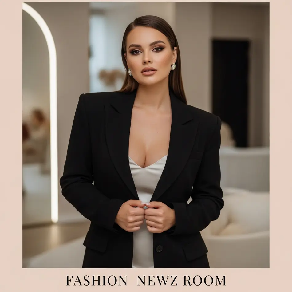 Mix Structured Shoulders with Soft Fabrics - Fashion Newz Room