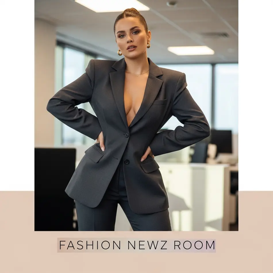 Exaggerated Shoulders for Office Wear - Fashion Newz Room