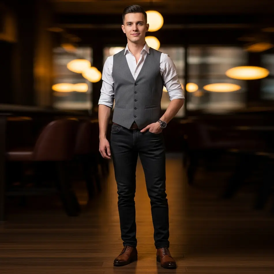 The Modern Waistcoat Look - Fashion Newz Room