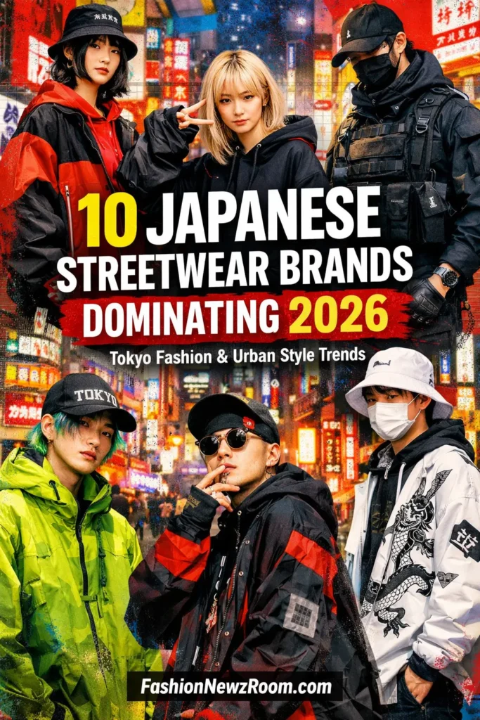 10 Japanese Streetwear Brands That Are Dominating 2026 - FashionNewzRoom.com