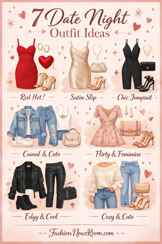 7 stylish date night looks - FashionNewzRoom.com