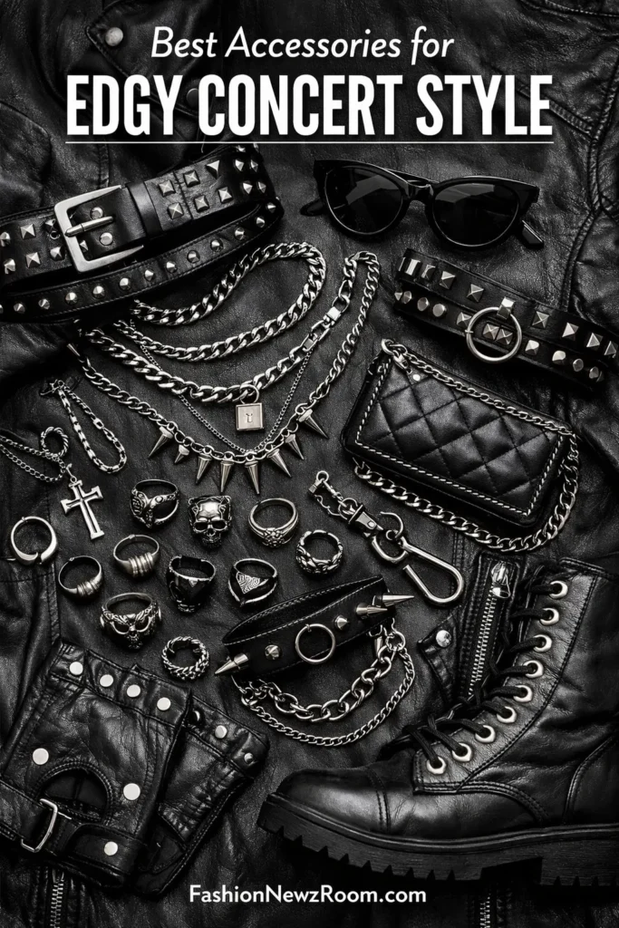 Best Accessories for Edgy Concert Style - FashionNewzRoom.com