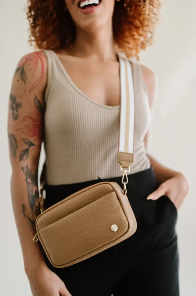 Best Budget Vegan Leather Bag – Recycled PU Crossbody - FashionNewzRoom.com