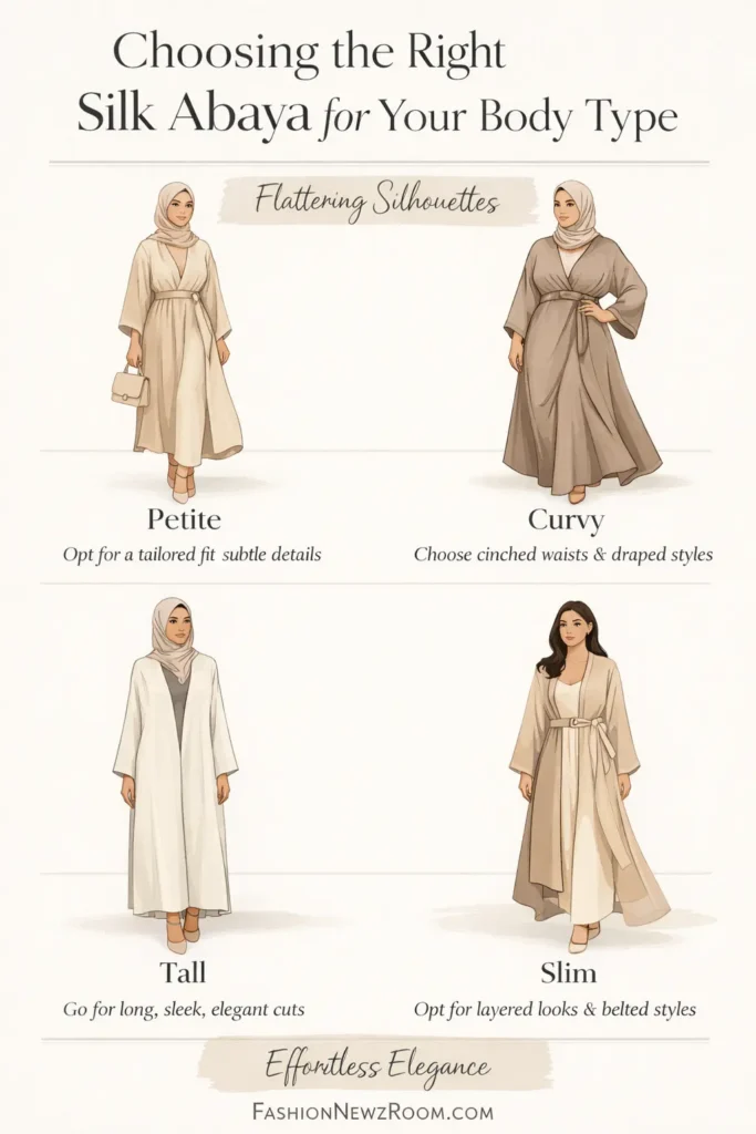 Choosing the perfect silk abaya styles - FashionNewzRoom.com