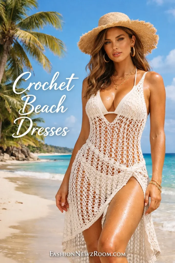 Crochet Beach Dresses - FashionNewzRoom.com