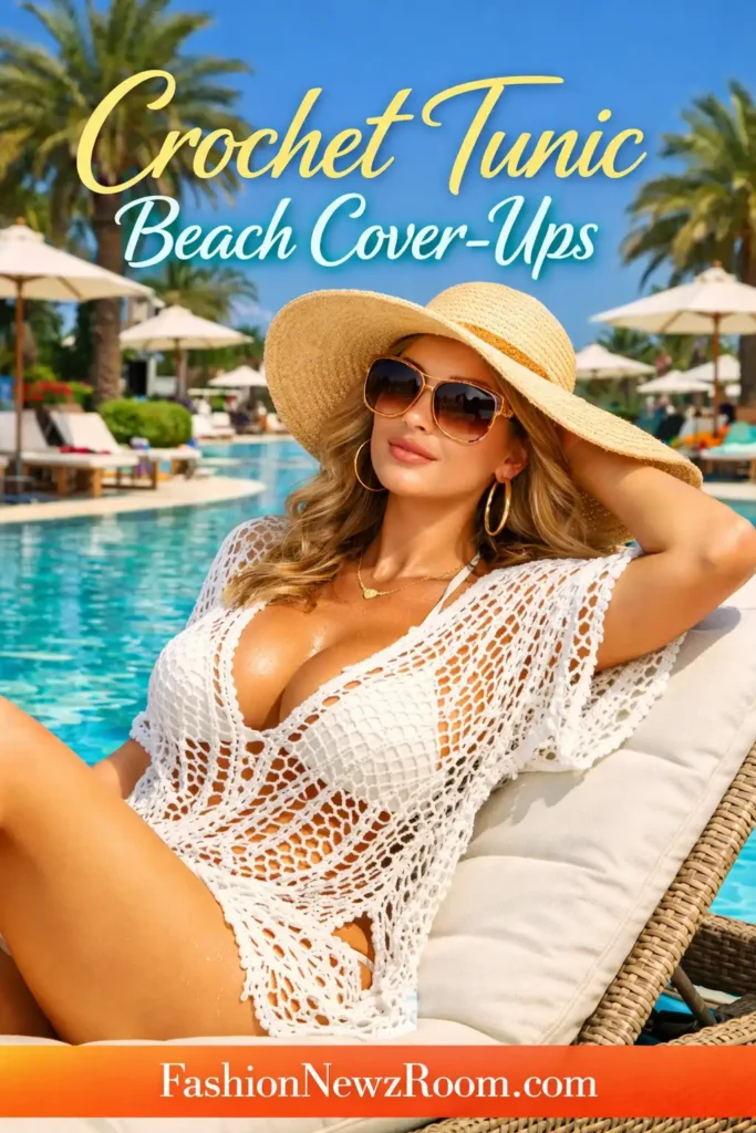 Crochet Tunic Cover Ups - FashionNewzRoom.com