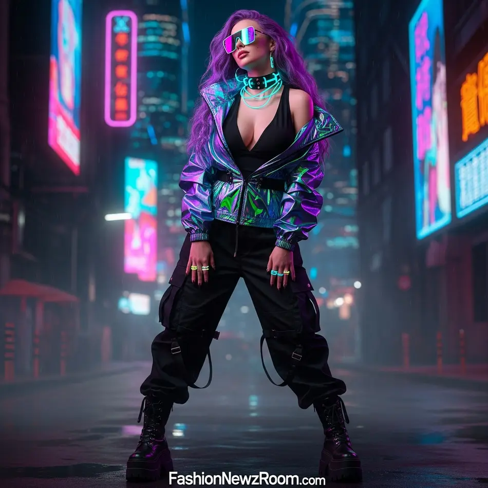 Cyber Aesthetic E-girl Look (2026 Trend) - Fashion Newz Room
