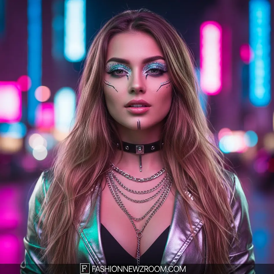 E-girl Glitter and Cyberpunk Eyeshadow - Fashion Newz Room
