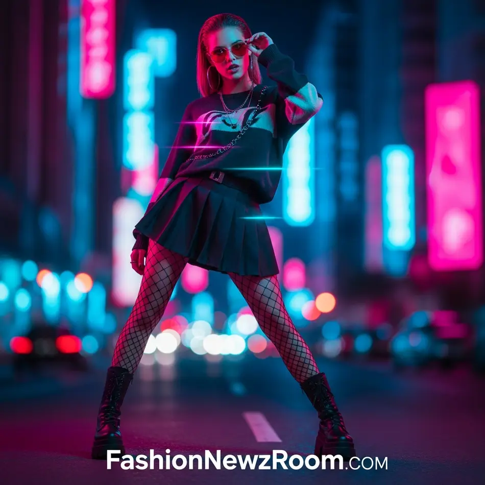 E-girl Fishnet Stockings - Fashion Newz Room