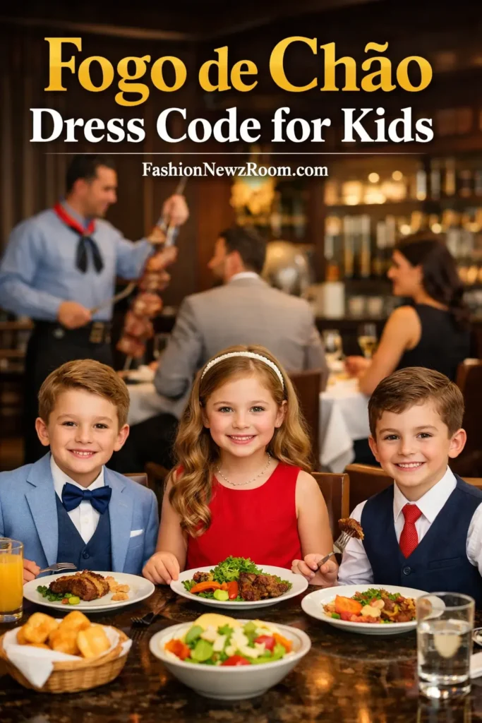 Fogo de Chão Dress Code for Kids- FashionNewzRoom.com