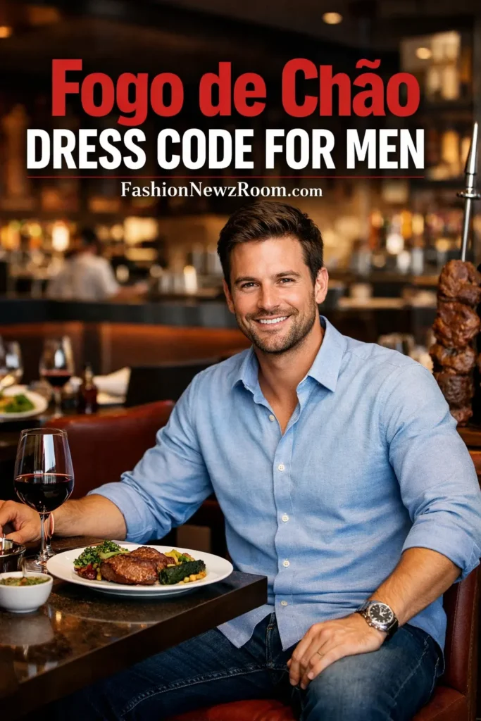 Fogo de Chão Dress Code for Men- FashionNewzRoom.com