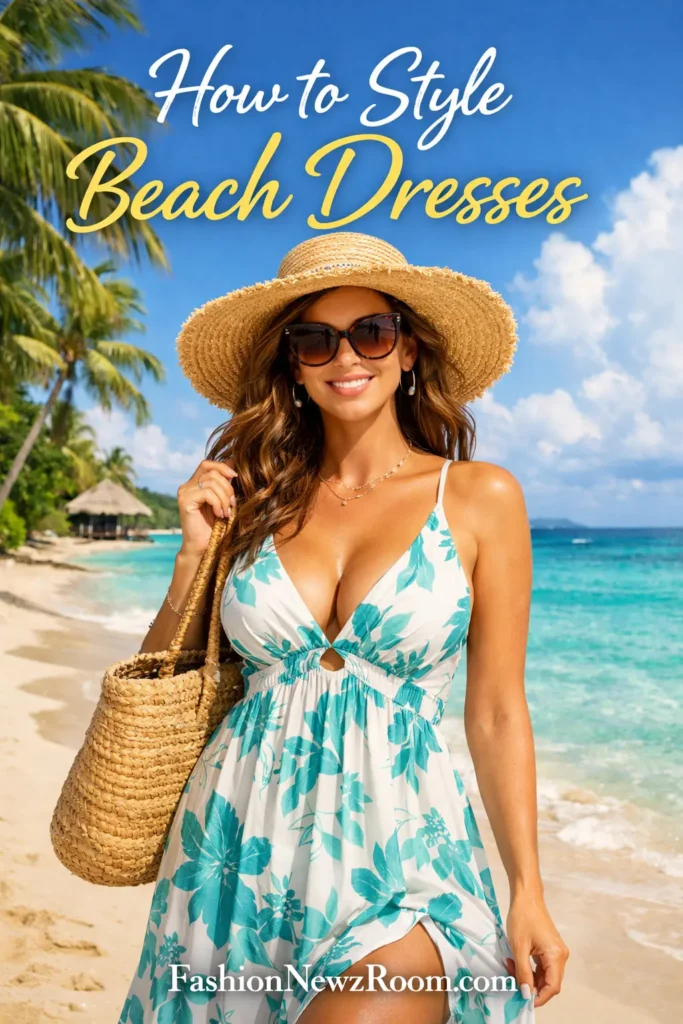 How to Style Beach Wear Dresses - FashionNewzRoom.com