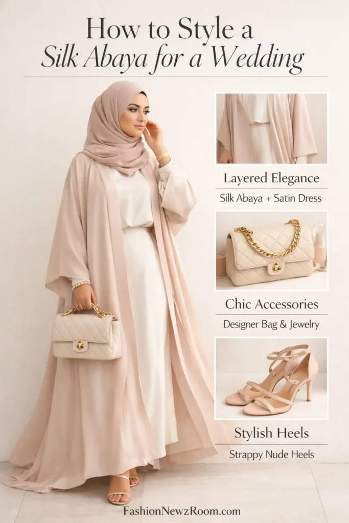 How to style a wedding abaya - FashionNewzRoom.com