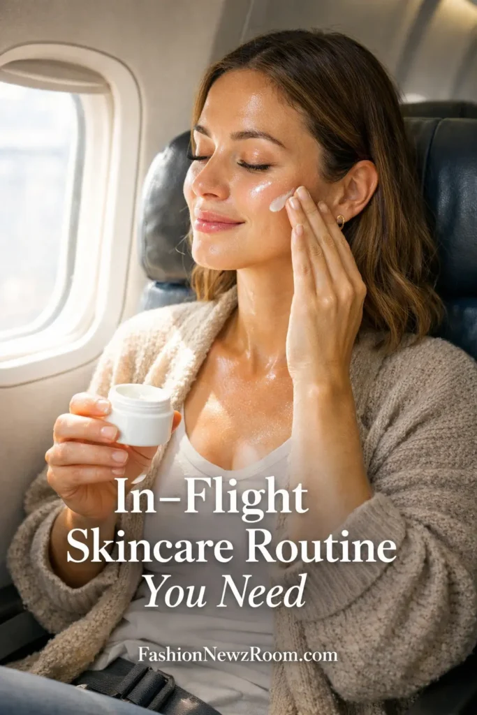 In-flight skincare essentials for glow - FashionNewzRoom.com